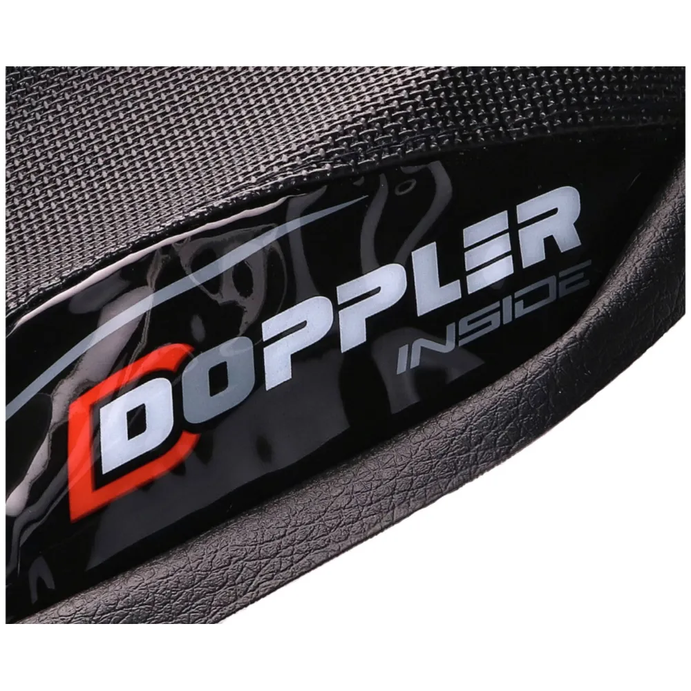 Sitzbankbezug Doppler schwarz / weiß / rot für Rieju MRT 428_1