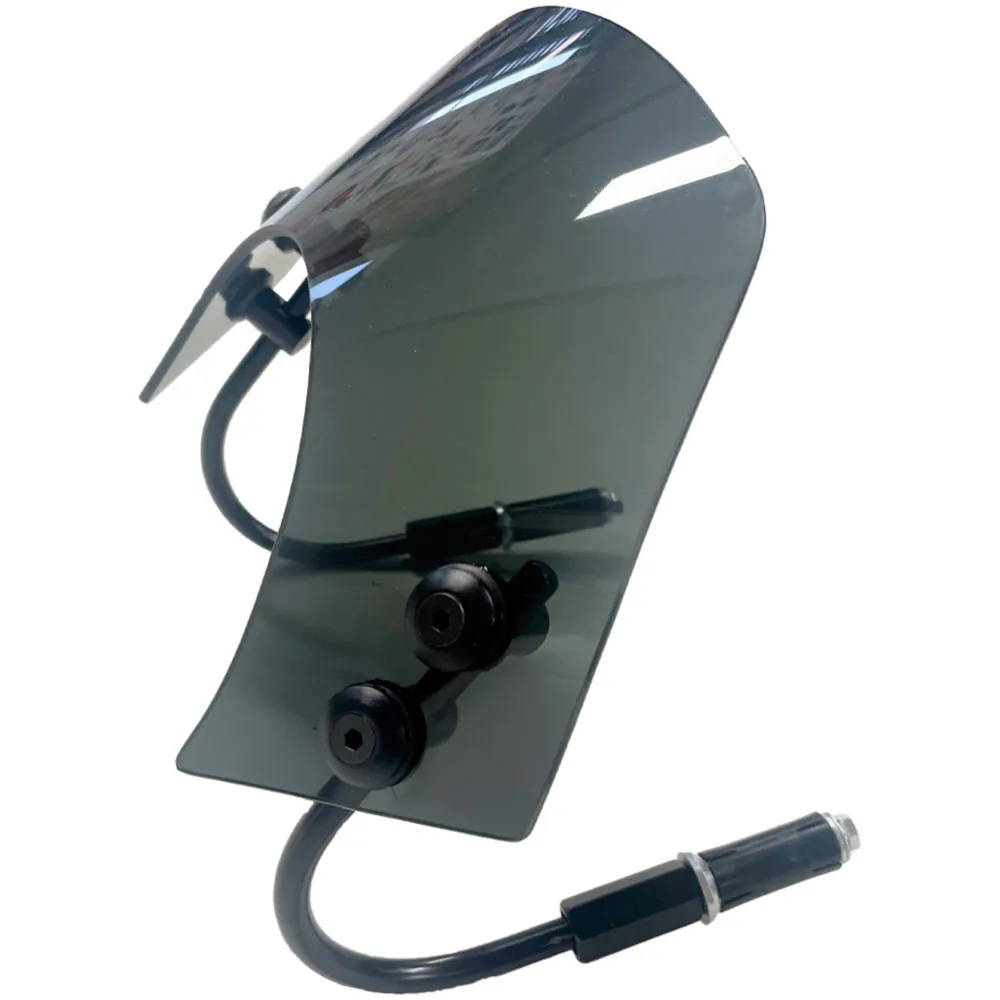 windshield short tinted w/ bracket for Vespa GT, GTS 43040_1
