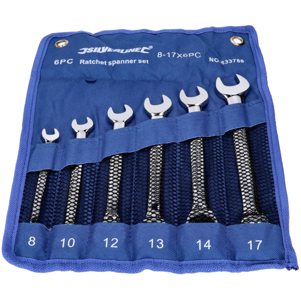 ratchet spanner set metric 8-17mm 43441_1