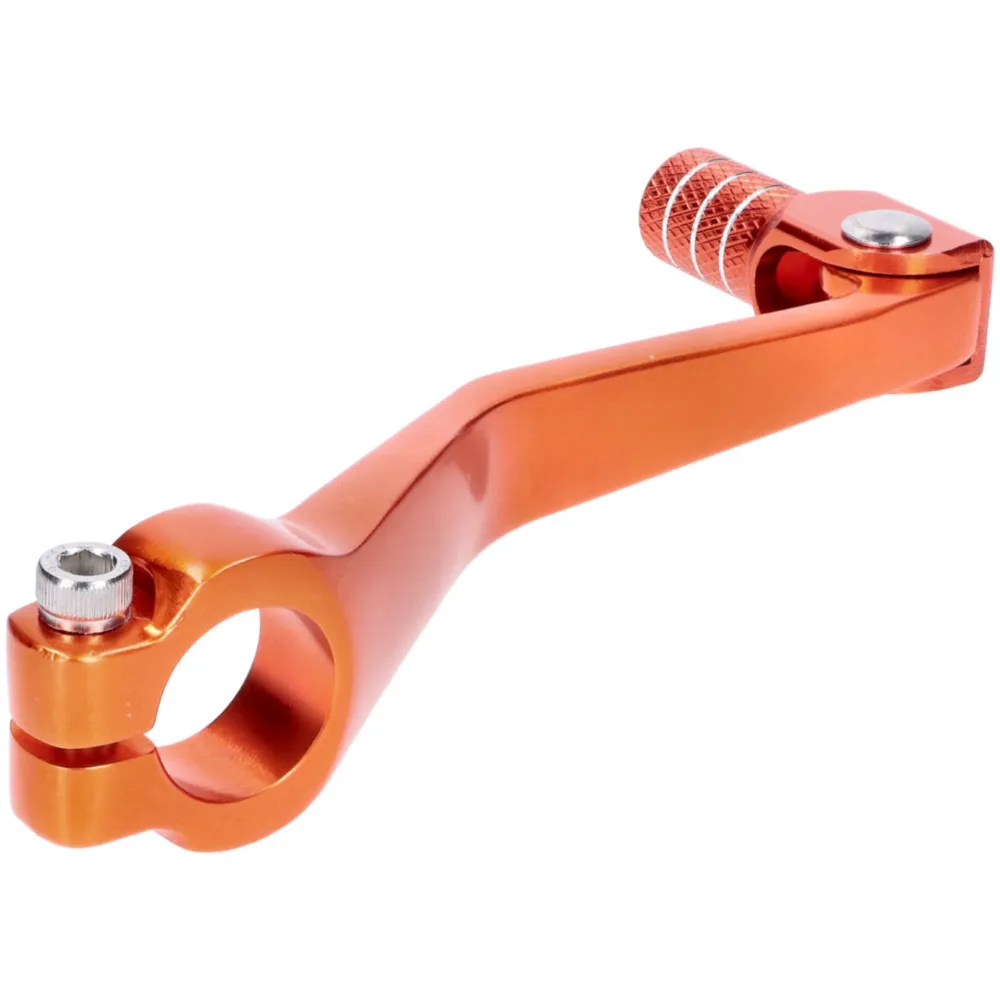 gear shift lever foldable, anodized aluminum, orange for Sim_1
