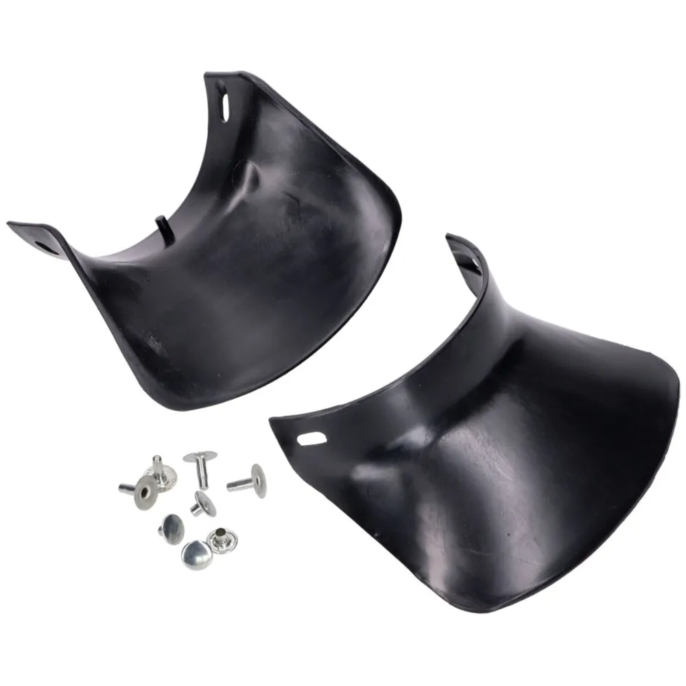 mudguard mud flap set black plastics for Simson S50, S51, S7_1