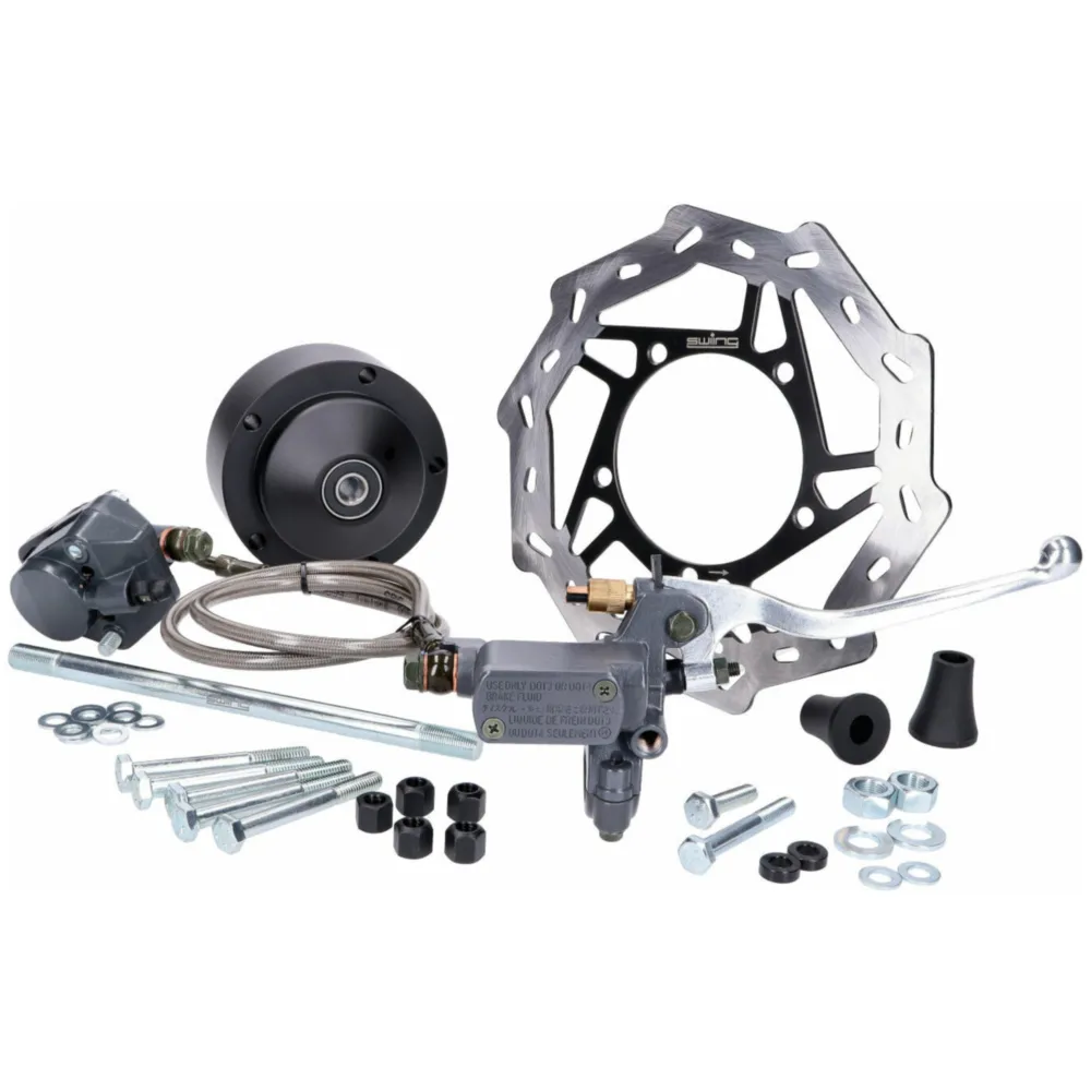 disc brake set and fork swiing EBR hydraulic for Puch 43817_3