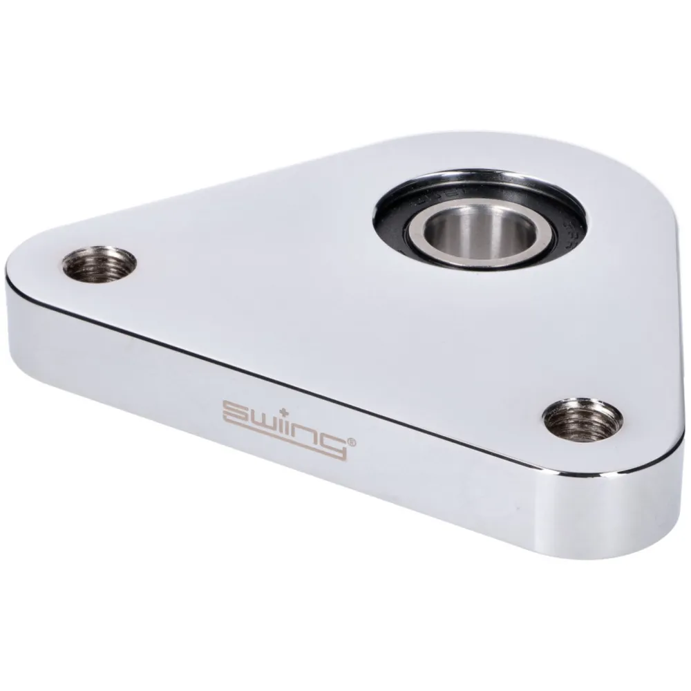 rear wheel bearing plate swiing racing aluminum chrome for P_2