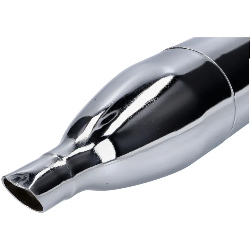 exhaust swiing flute 28/70mm chrome (resonant exhaust) 43844_1