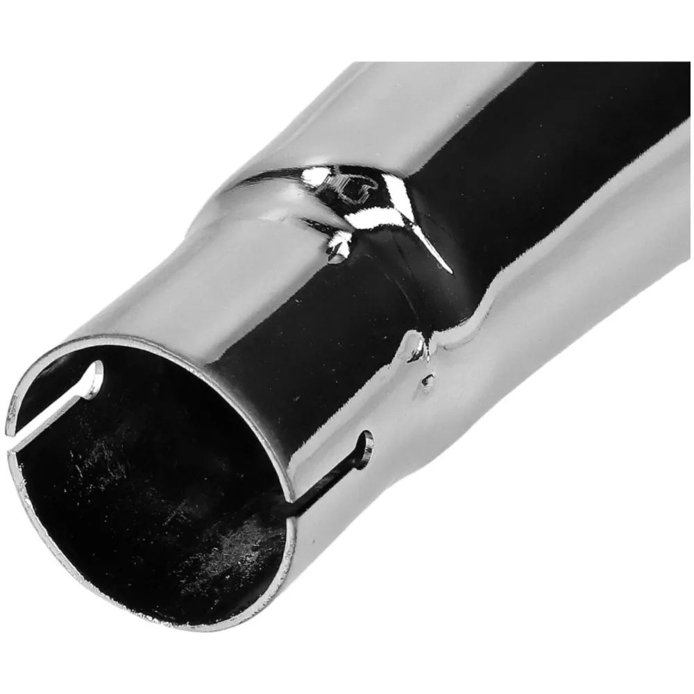 exhaust swiing cigar 28/70mm chrome (resonant exhaust) 43875_2