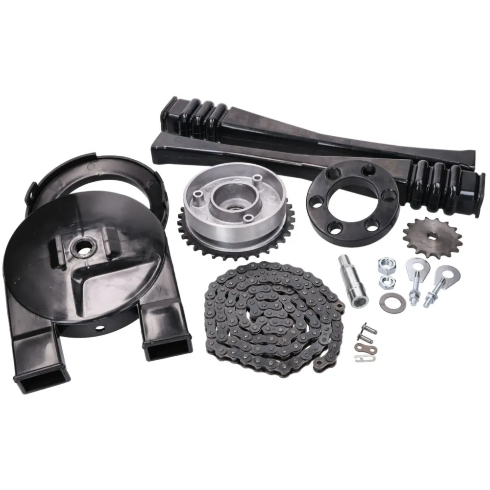 chain drive kit 14-part for Simson KR50 Schwalbe, SR4-1 4393_1