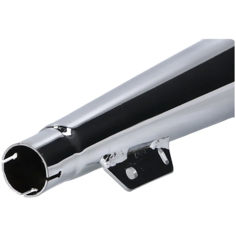 Auspuff Zigarre 28mm verchromt für Puch DS, MS, VS, MV, KTM _2