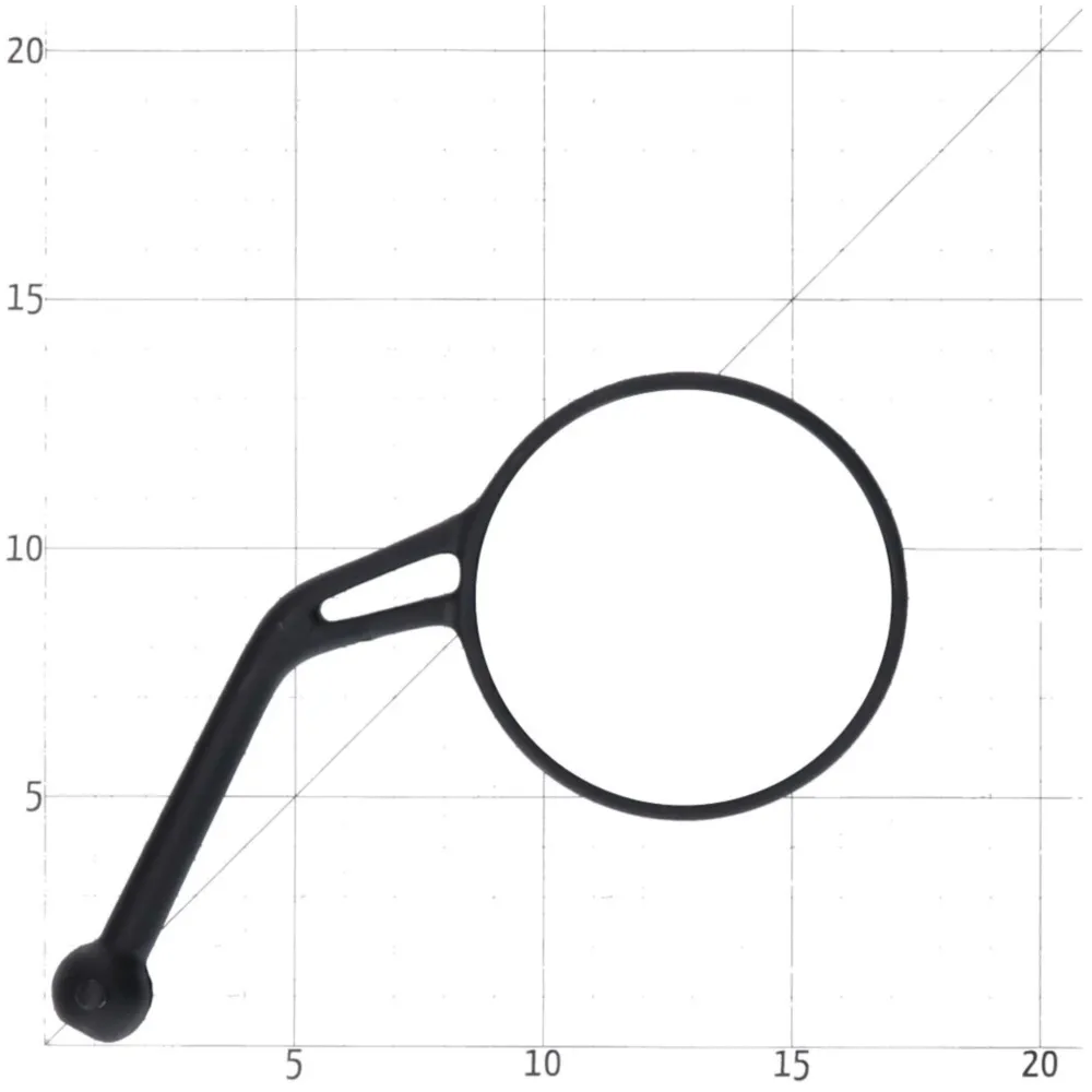 Spiegel / Rückspiegel Acerbis klappbar schwarz rechts univer_2