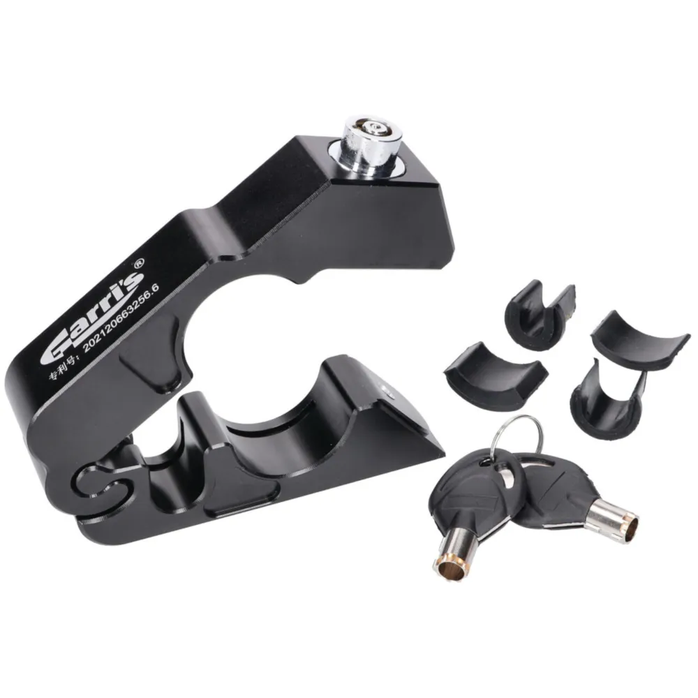 Wegfahrsperre / Schloss Gas- / Bremsgriff Aluminium schwarz _1
