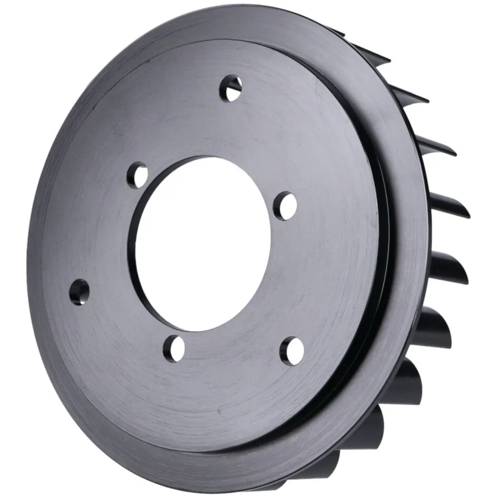 Lüfterrad swiing Aluminium CNC schwarz für Sachs 50/2, 50/3,_1