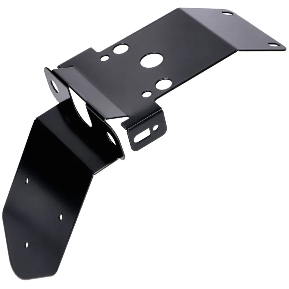 Kennzeichenhalter schwarz für Derbi Senda, Aprilia RX, Endur_1
