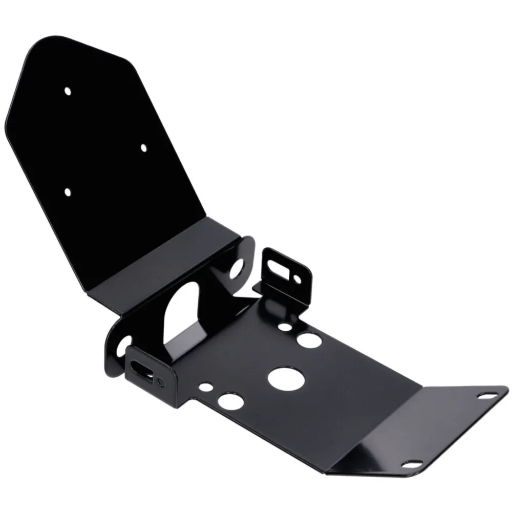 Kennzeichenhalter schwarz für Derbi Senda, Aprilia RX, Endur_2