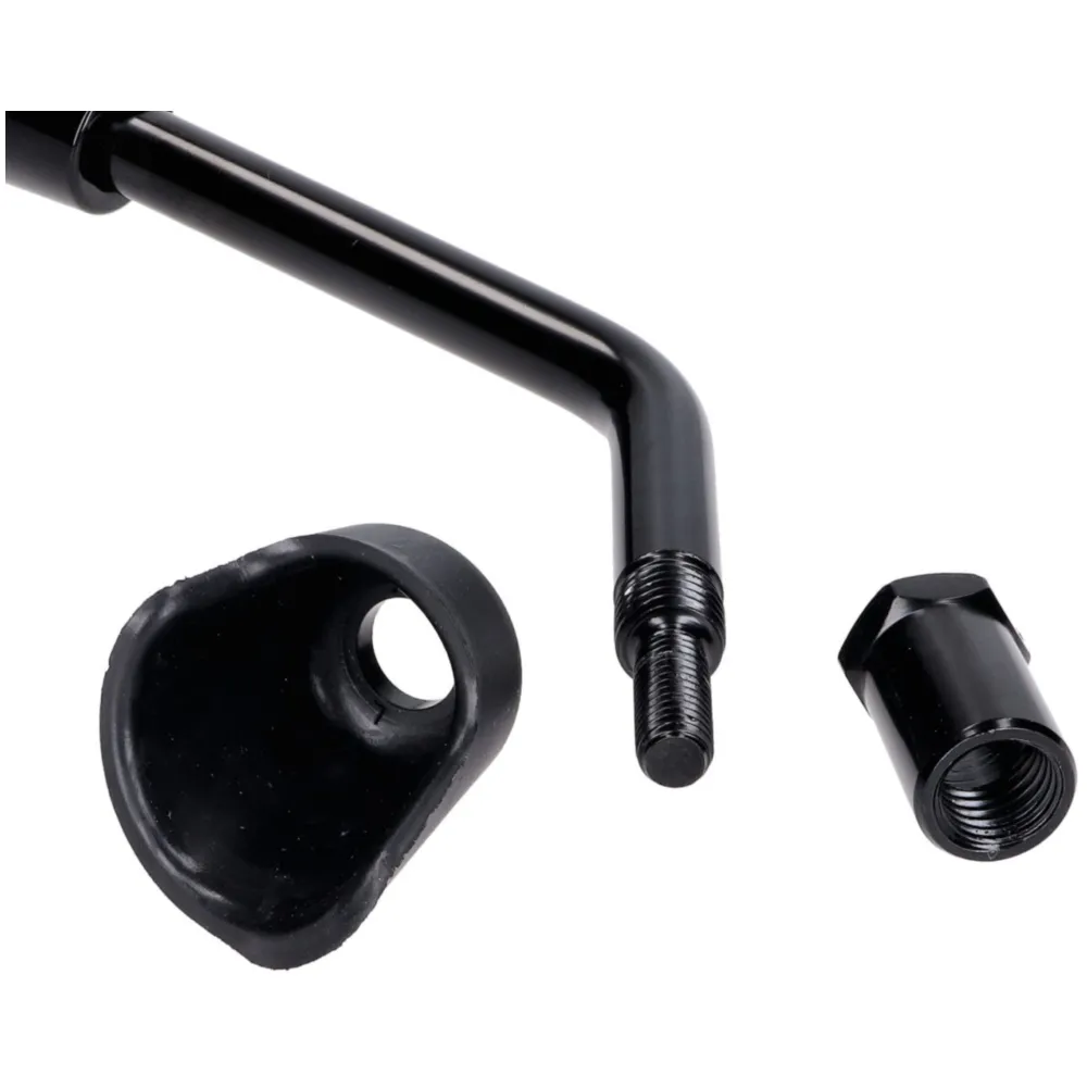 mirror set M8 short, black glossy for Vespa GTS HPE, Sprint,_2
