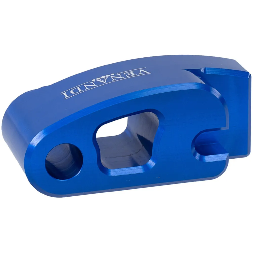spacer Venandi CNC, rear brake plate stopper, blue for Simso_1