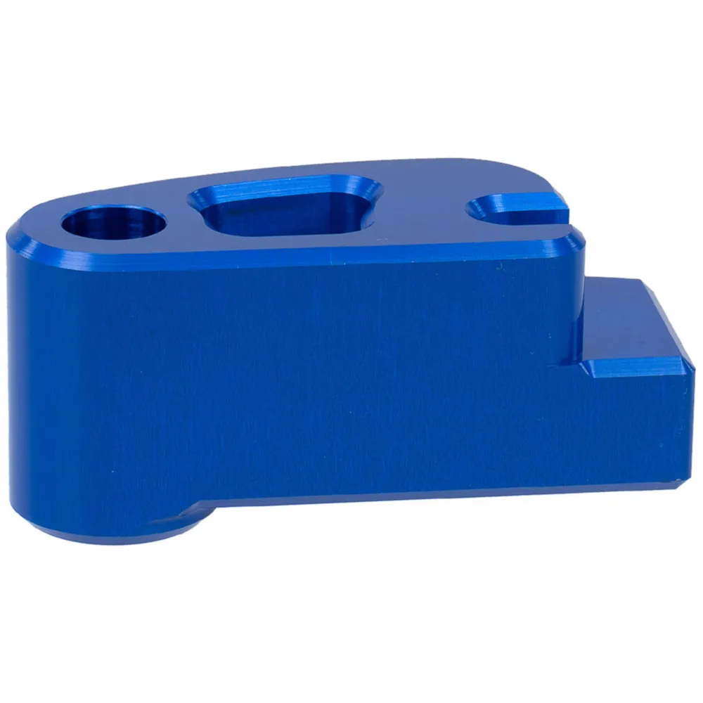spacer Venandi CNC, rear brake plate stopper, blue for Simso_2