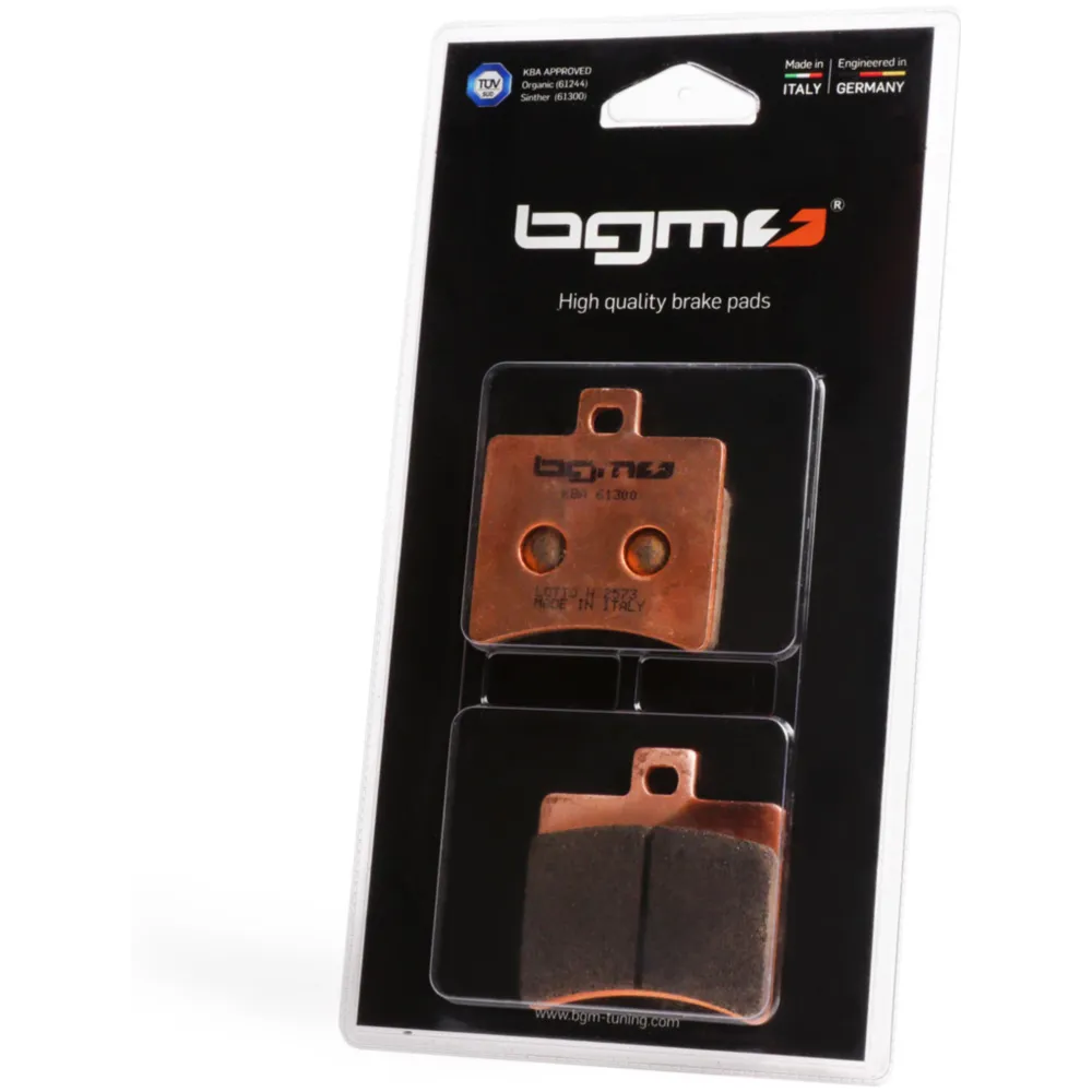 Brake pads -BGM PRO Sintersport 50.9x53.5mm- APRILIA SR 50cc_1