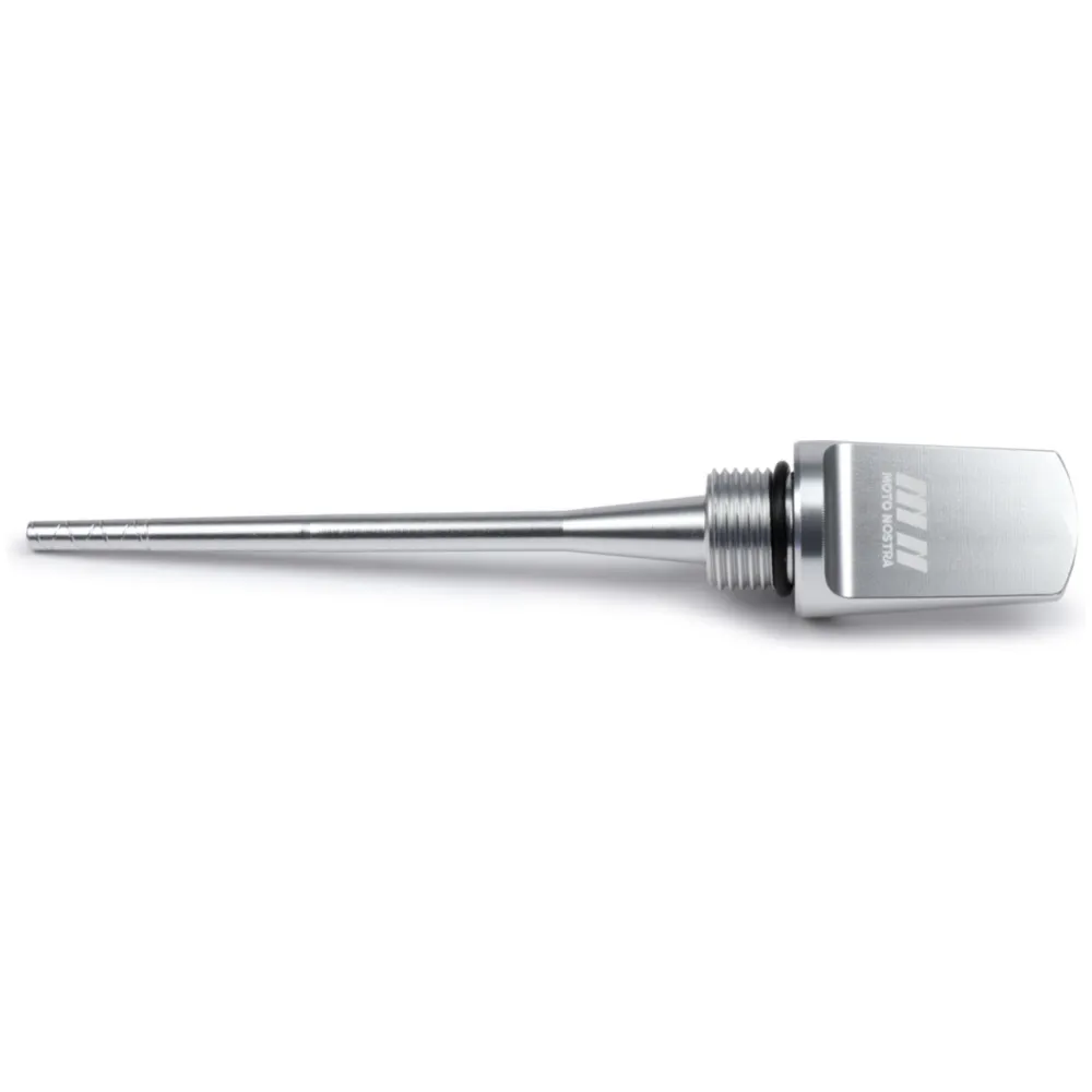 Oil filler cap with dipstick -MOTO NOSTRA, CNC, silver- Vesp_2