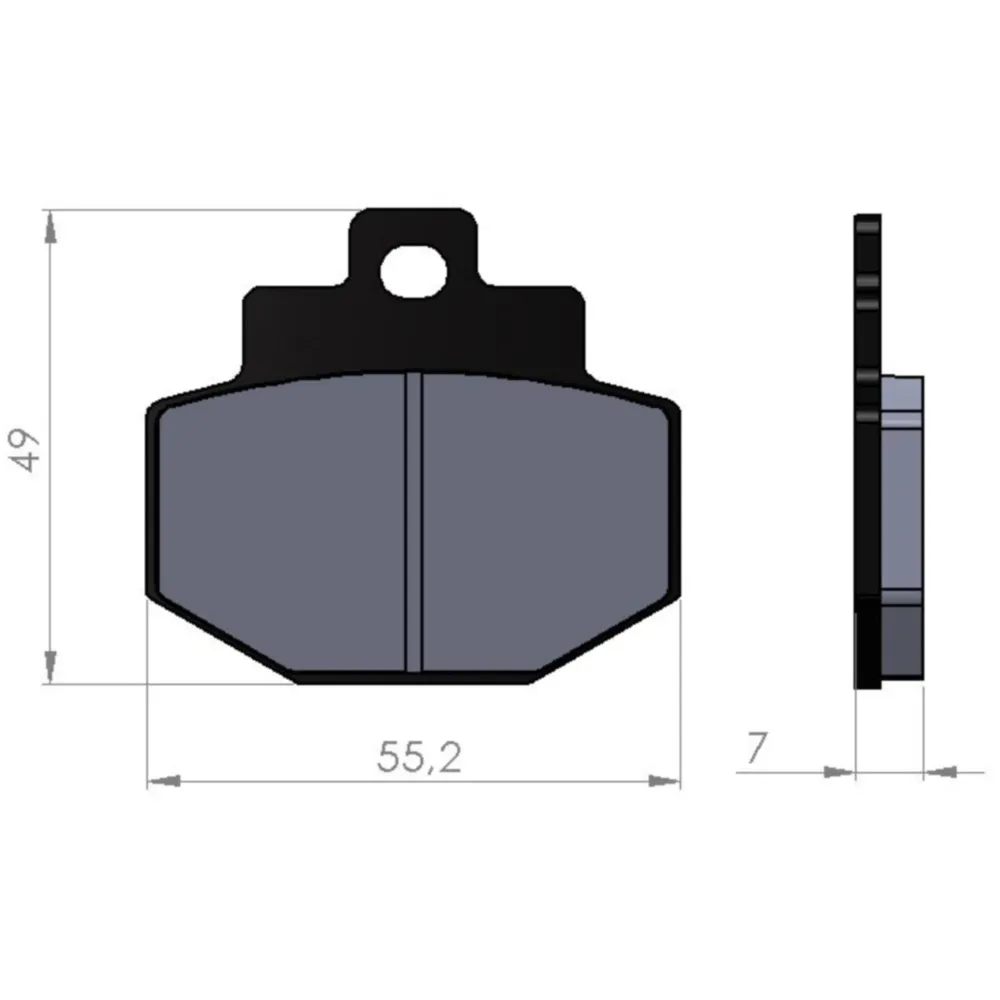 Brake pads -BGM 55.5x49mm- BENELLI Adiva 125cc 2000 (r), Adi_2