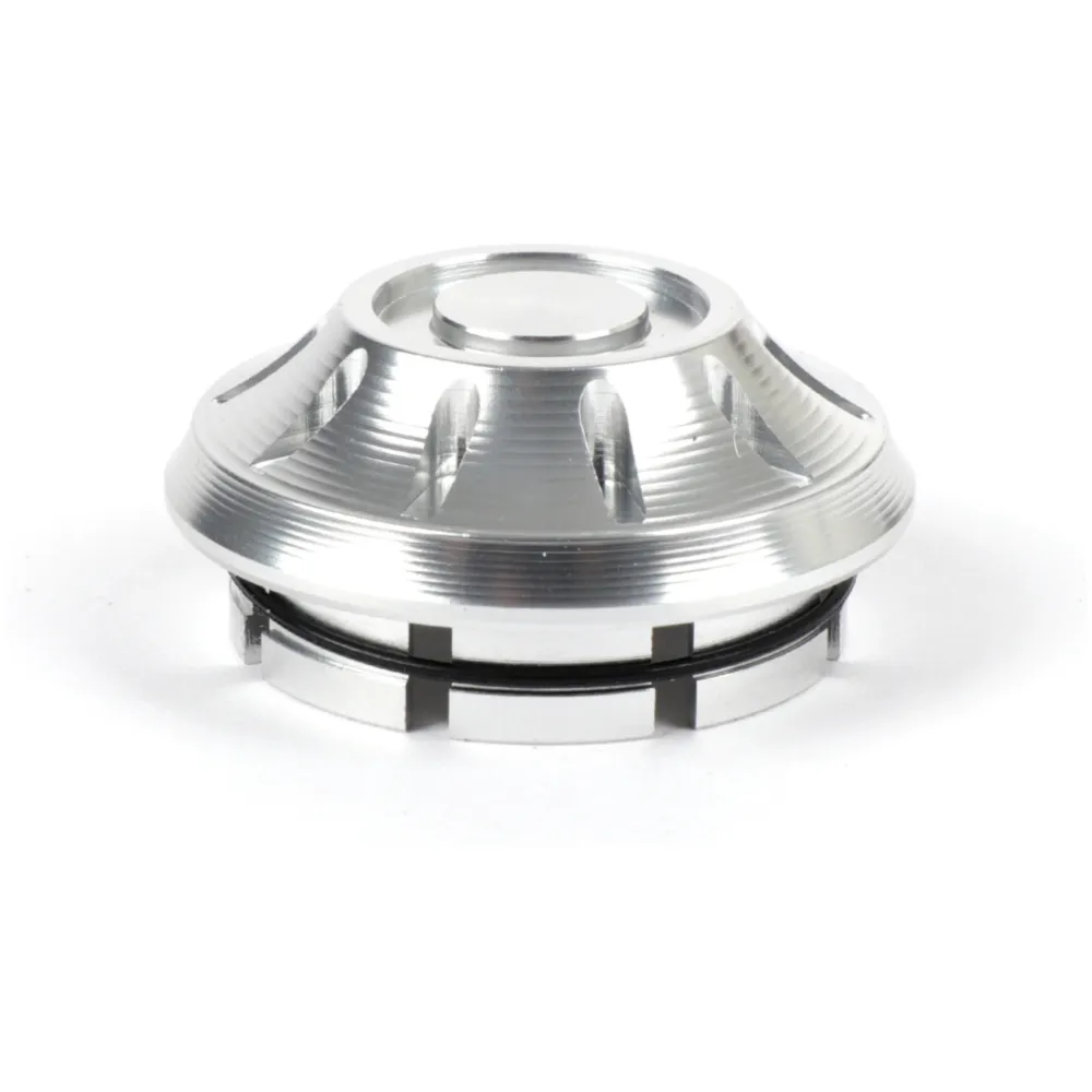 Cap wheel nut / rim Ø=35mm -MOTO NOSTRA, CNC, silver- Vespa _2