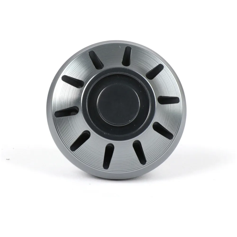 Cap wheel nut / rim Ø=35mm -MOTO NOSTRA, CNC, grey- Vespa PX_3