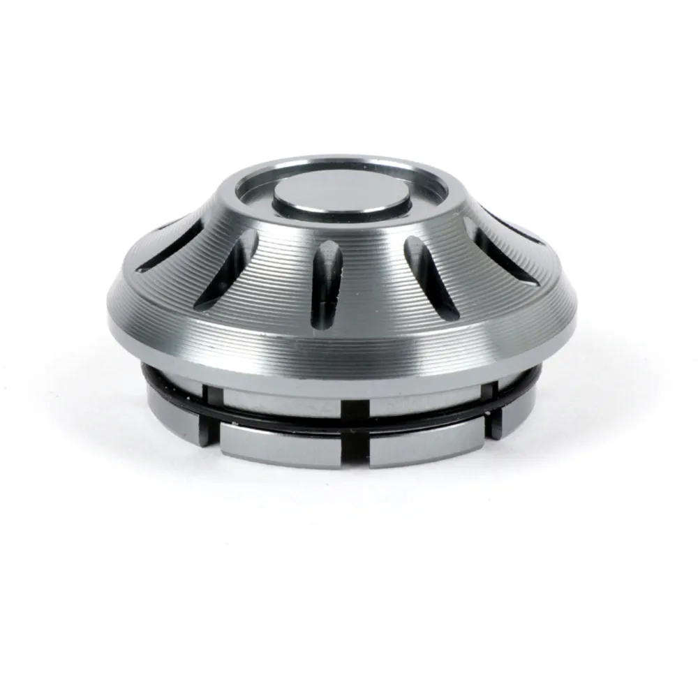 Cap wheel nut / rim Ø=35mm -MOTO NOSTRA, CNC, grey- Vespa PX_2