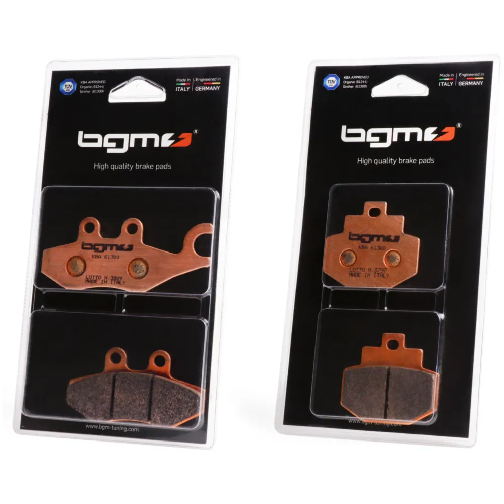 Brake pads set -BGM PRO Sintersport- Vespa GTS (front/rear, _1