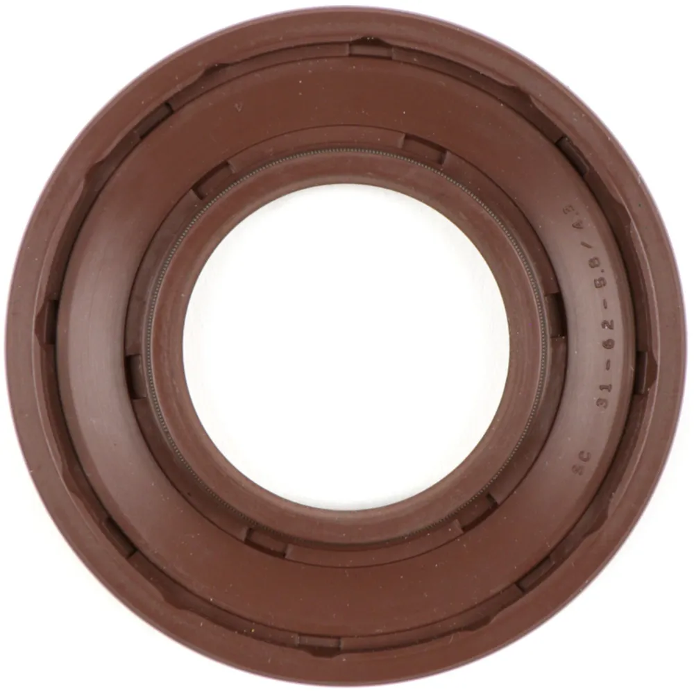 oil seal crankshaft BGM PRO 31x62,1x5,8-4,3mm rubber brown f_2