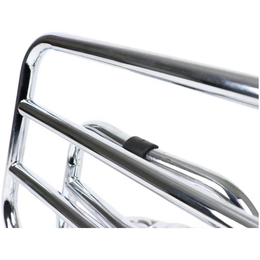 Gepäckträger hinten Moto Nostra klappbar Chrom für Vespa Pri_2
