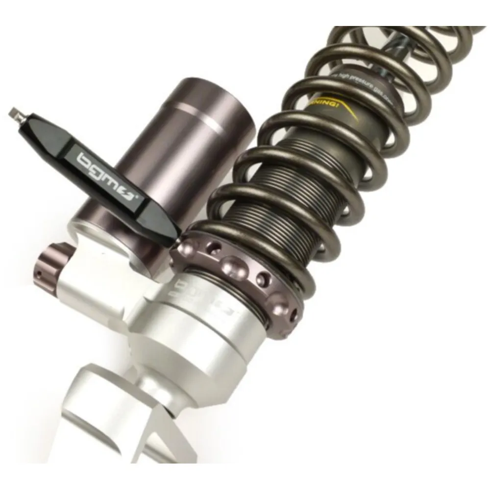Rear shock absorber BGM PRO SC/R12 COMPETITION, 330mm, gray _3