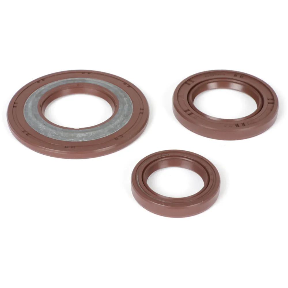 oil seal kit engine BGM PRO rubber brown 30x47x6mm for Vespa_2