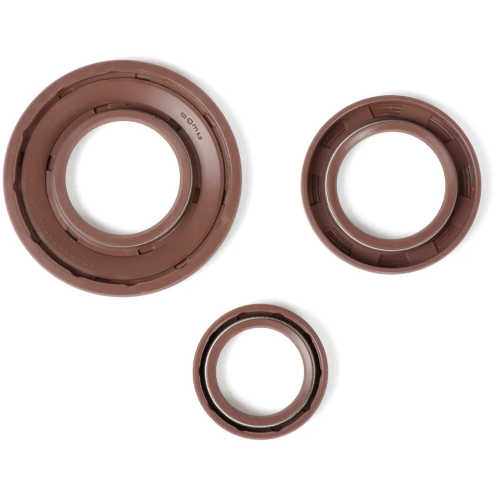 oil seal kit engine BGM PRO rubber brown 30x47x6mm for Vespa_1