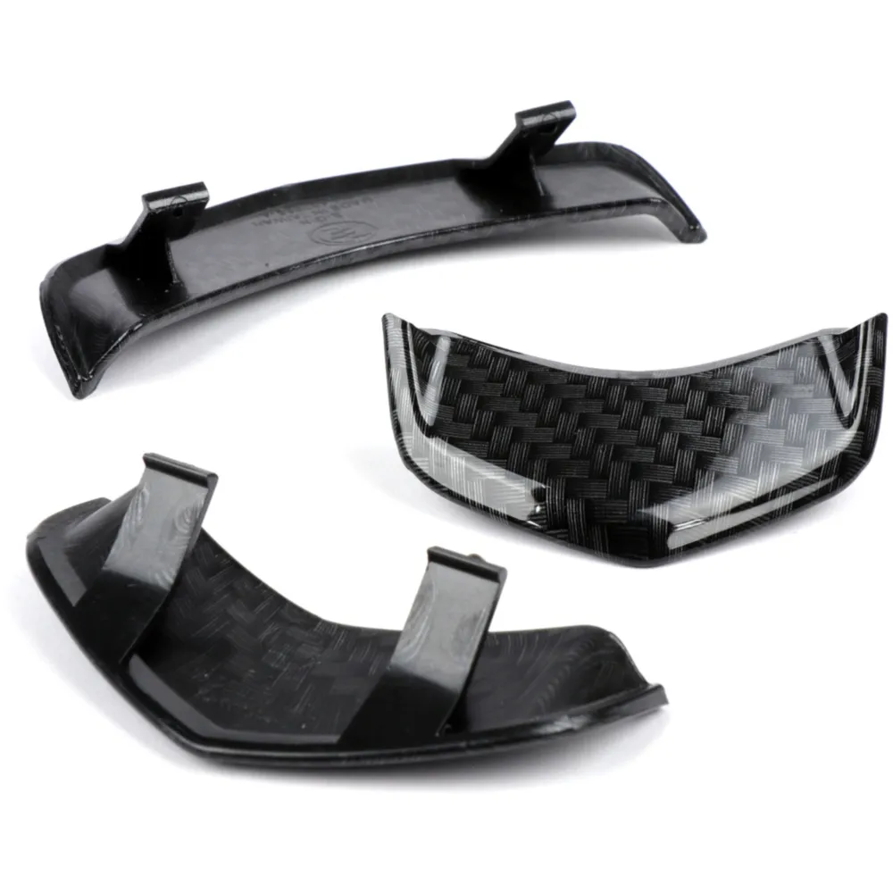 Horn grill insert, chevron set -MOTO NOSTRA, carbon style- V_1