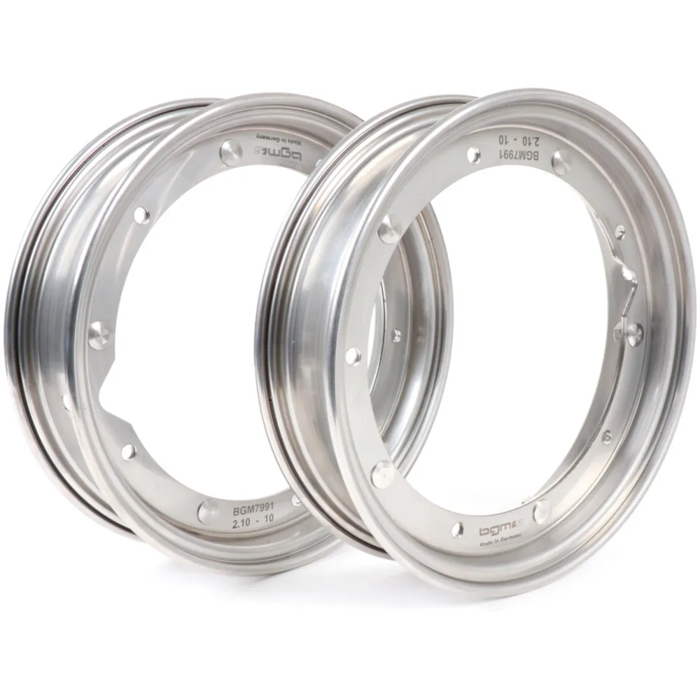 Pair of wheel rims -BGM PRO 2.10-10 inch- Vespa (type PX) - _2
