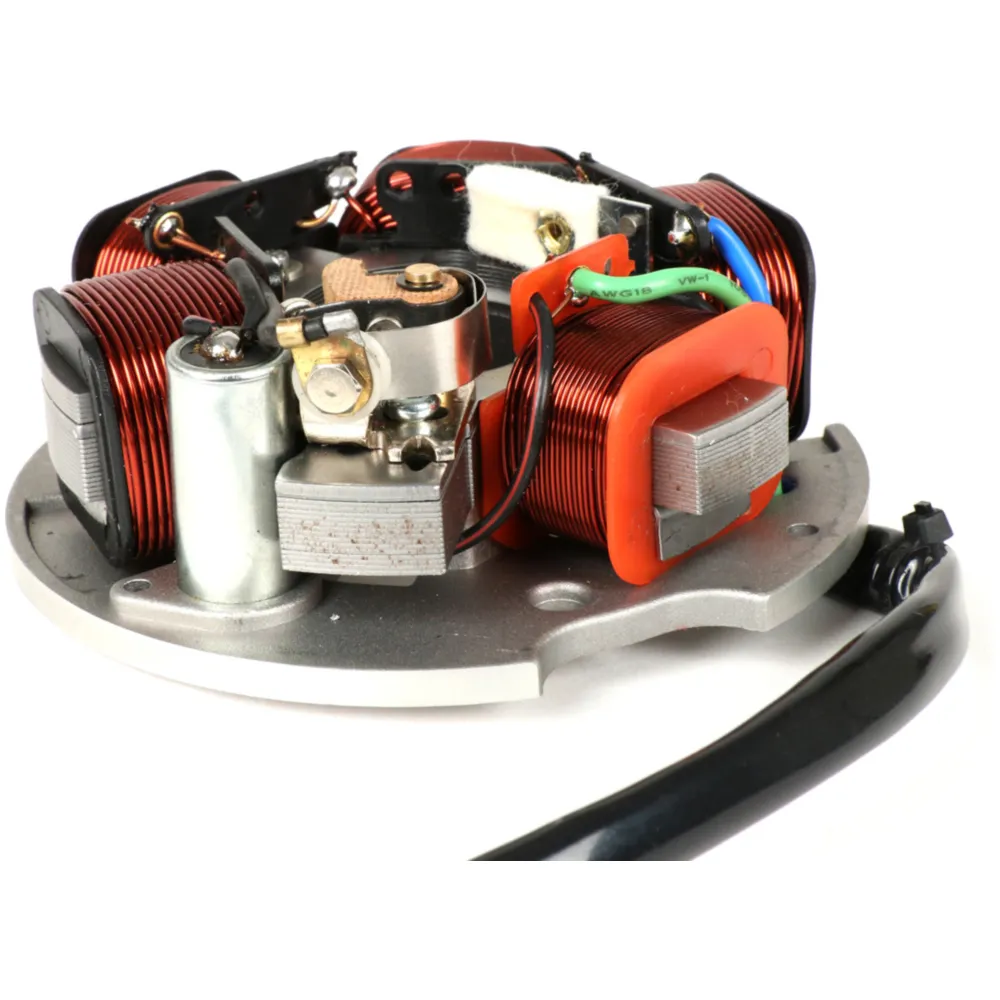 Zündung BGM ORIGINAL Grundplatte Kontaktzündung 3 Kabel 12V _2