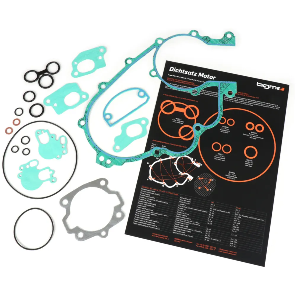 Engine gasket set -BGM Pro silicone- Vespa Largeframe 2 tran_1