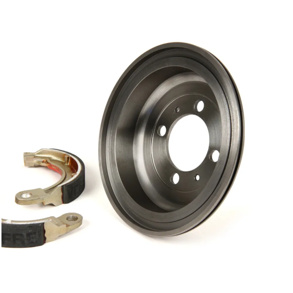 Brake drum, rear 8" incl. brake shoes, 1 anchor pin -BGM PRO_3