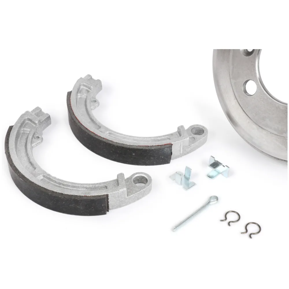 Front brake hub 8" incl. brake shoes -BGM PRO cast iron- Ves_1