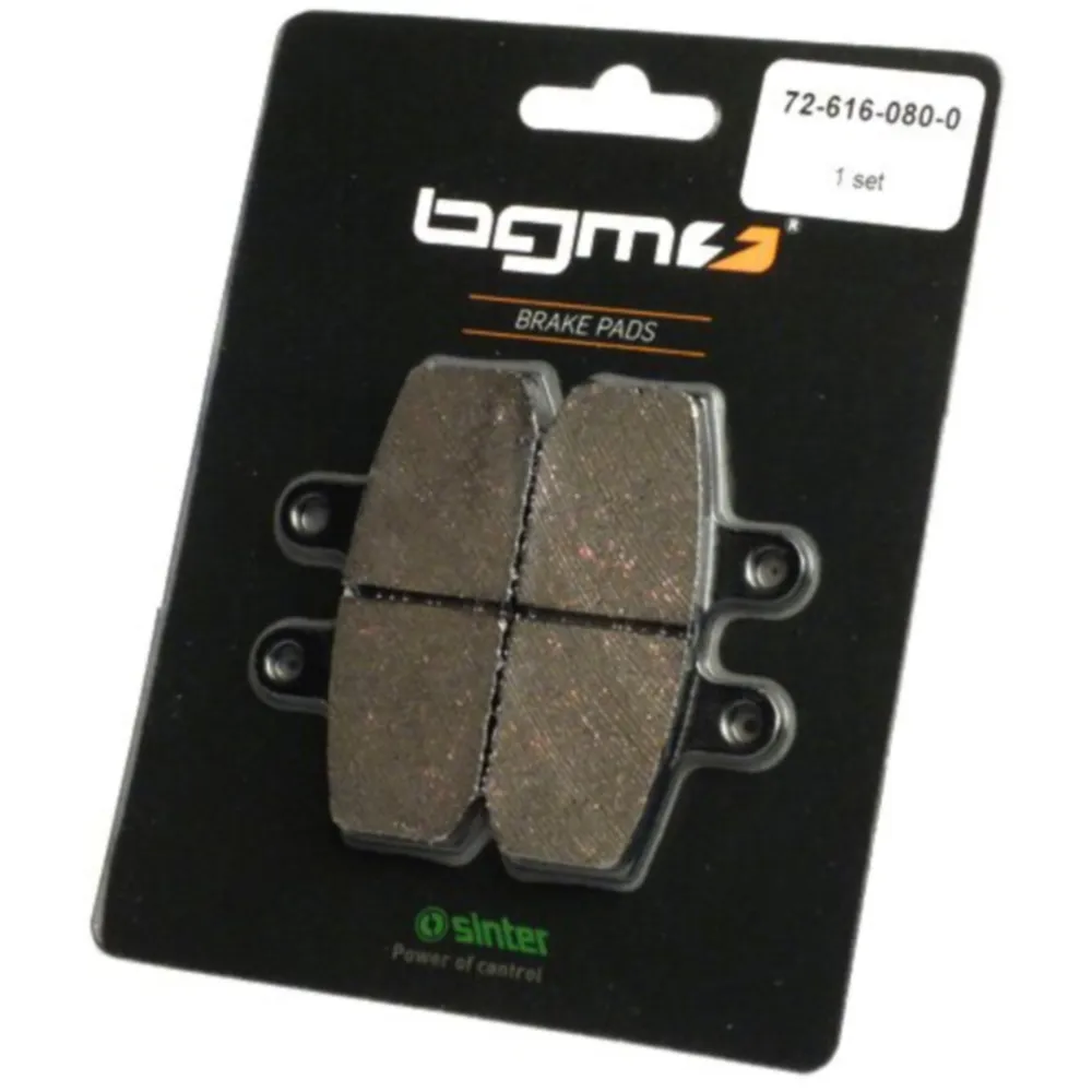 Brake pads -BGM 79x47.1mm- HONDA Bali SJ EX 100cc 1995 (f), _3