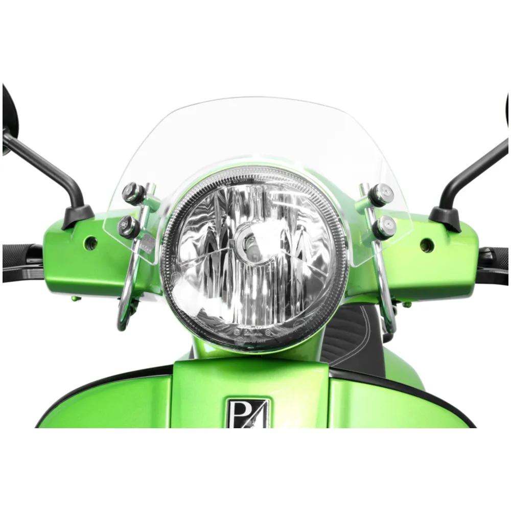 Windschutzscheibe mit verchromten Haltern Moto Nostra b=340m_3