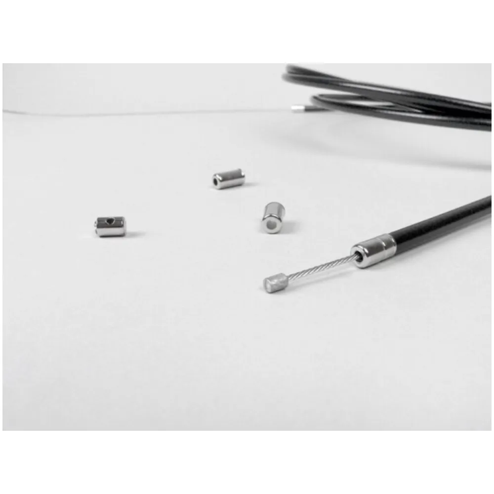 Zug-Set universal Ø=1,2mm x 2500mm, Hülle= 2200mm, Nippel Ø=_3