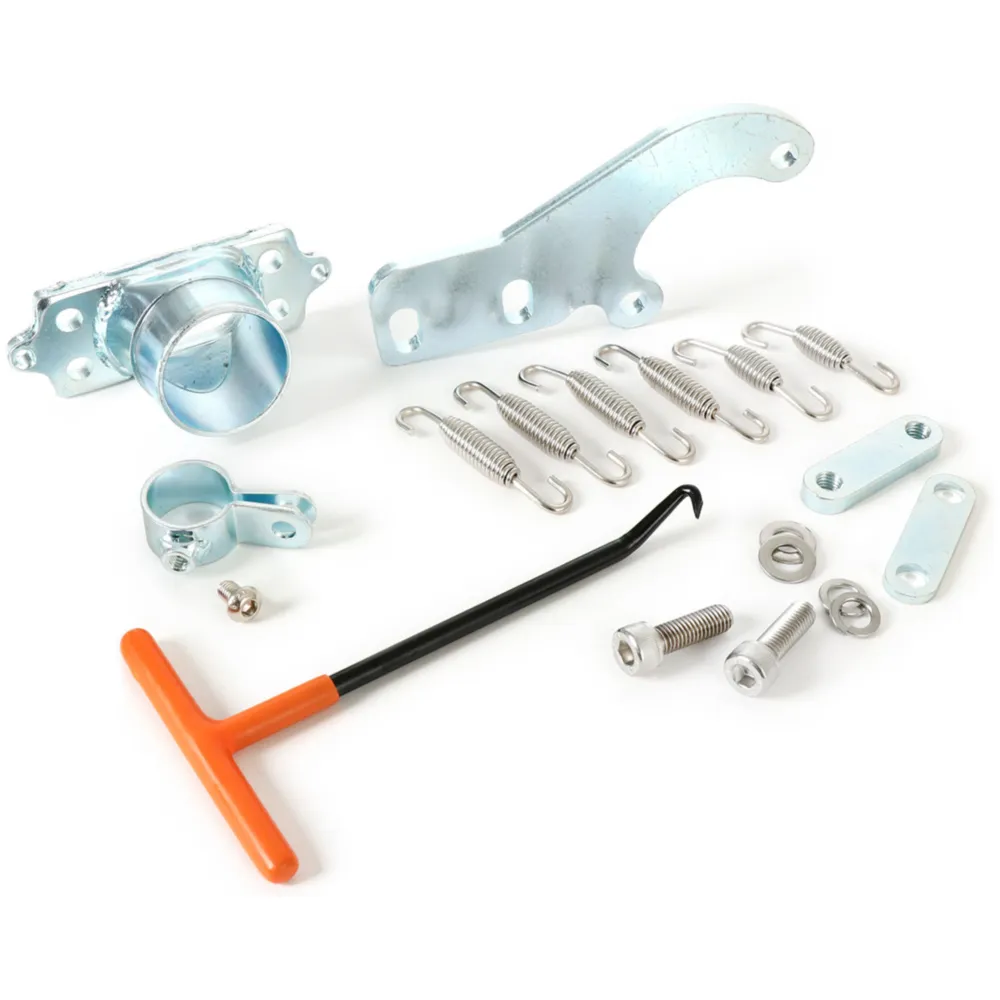 Auspuffflansch-Kit inkl. Halterung, Federn und Spannhaken BG_1