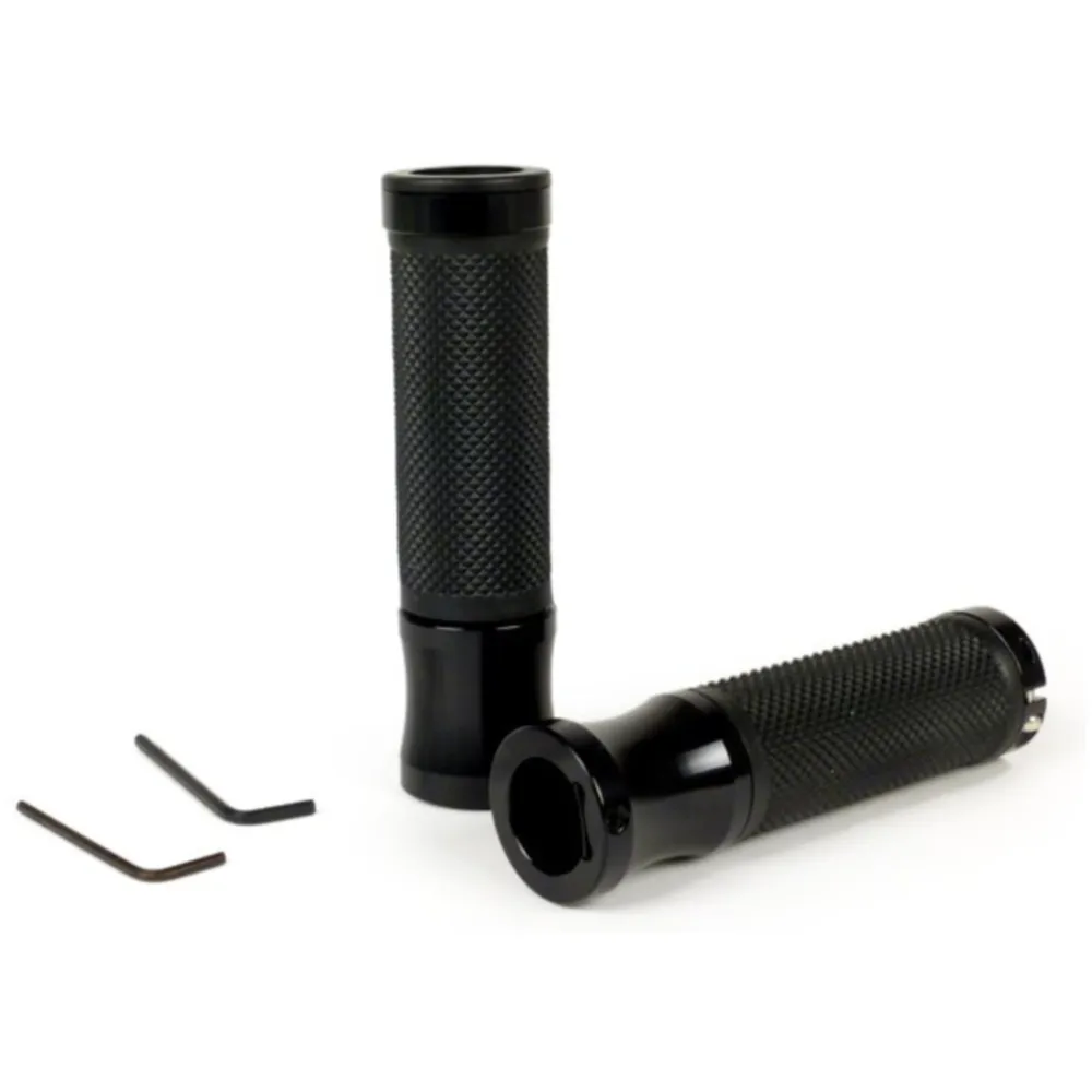 Pair of grips (pair) -MOTO NOSTRA Alu Rub, diamond pattern- _1