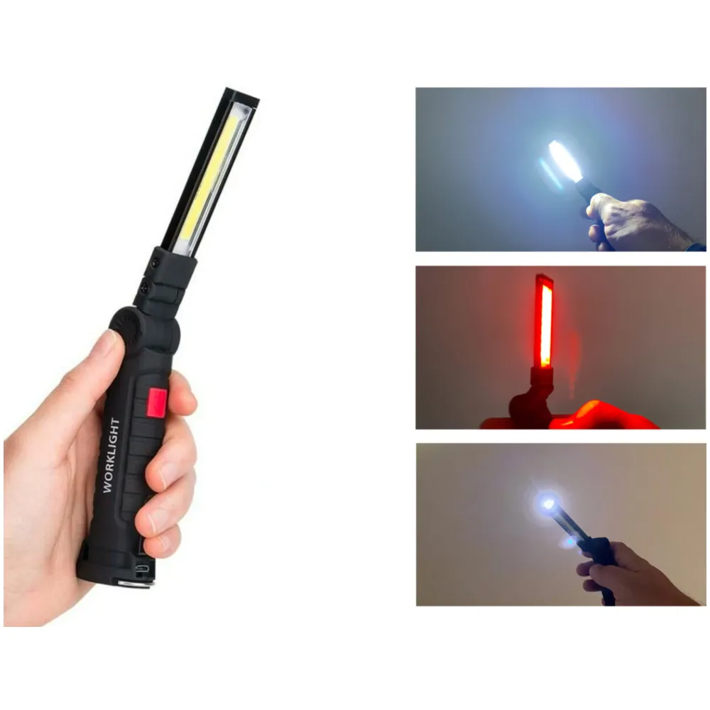 Taschenlampe Inspektionsleuchte Moto Nostra cob LED mit Magn_1