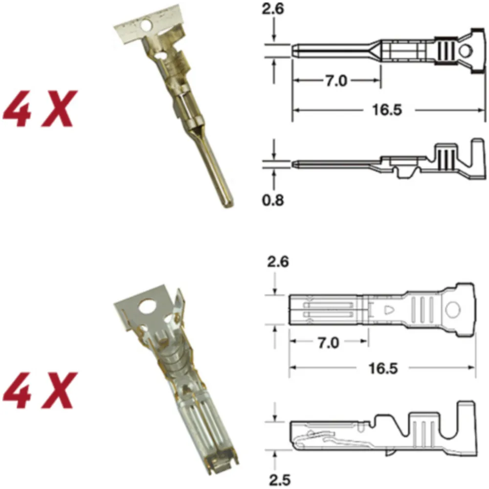 Stecker Set für Kabelbaum BGM PRO Typ Serie 060 AM SpecialSe_2
