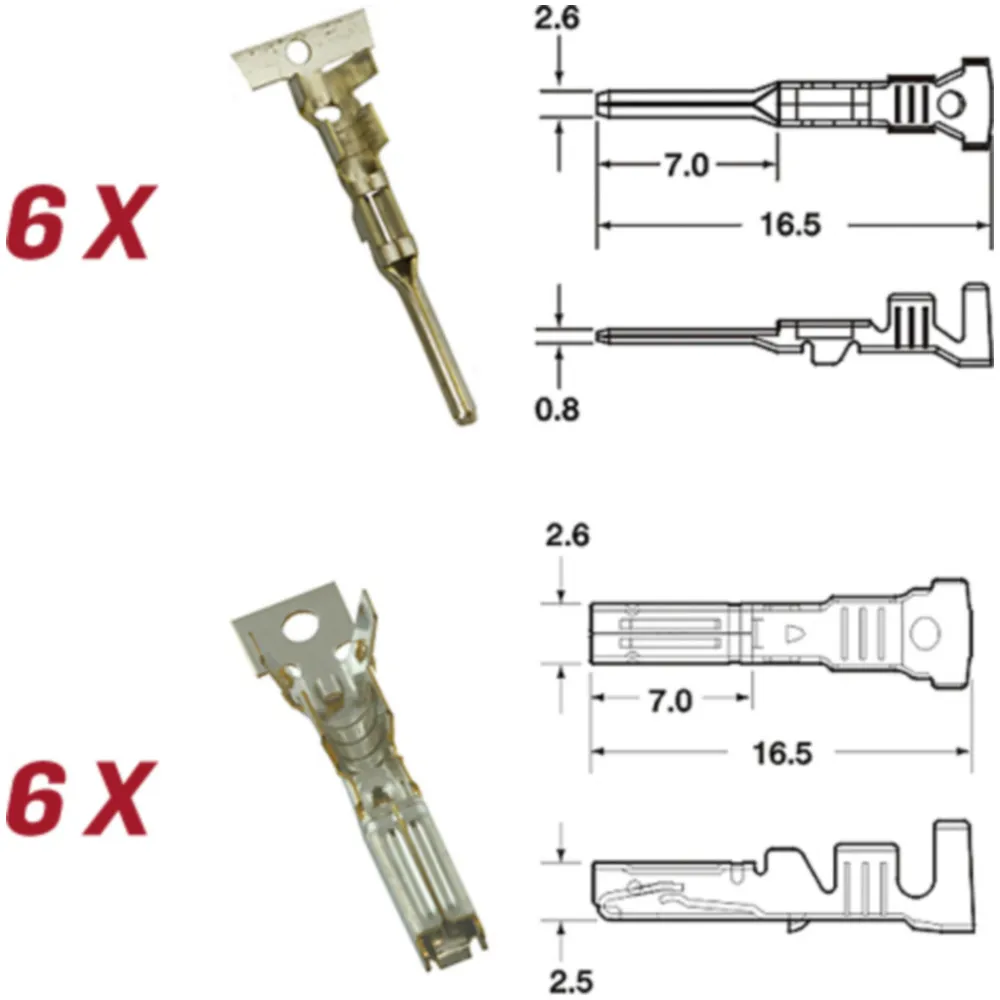 Stecker Set für Kabelbaum BGM PRO Typ Serie 060 AM SpecialSe_1