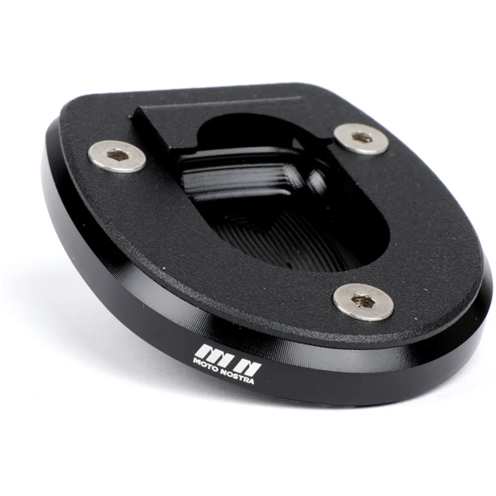 Side stand foot enlarger -MOTO NOSTRA, black shiny- Vespa GT_1