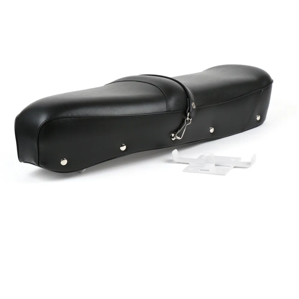 Seat -BGM PRO Pegasus with badge and riveted- Lambretta LI, _1