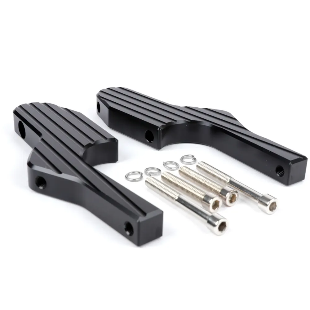 Pair of foot peg adapters for pillion rider -MOTO NOSTRA, CN_2