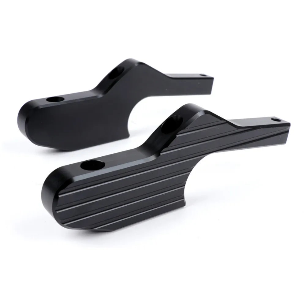 Pair of foot peg adapters for pillion rider -MOTO NOSTRA, CN_1