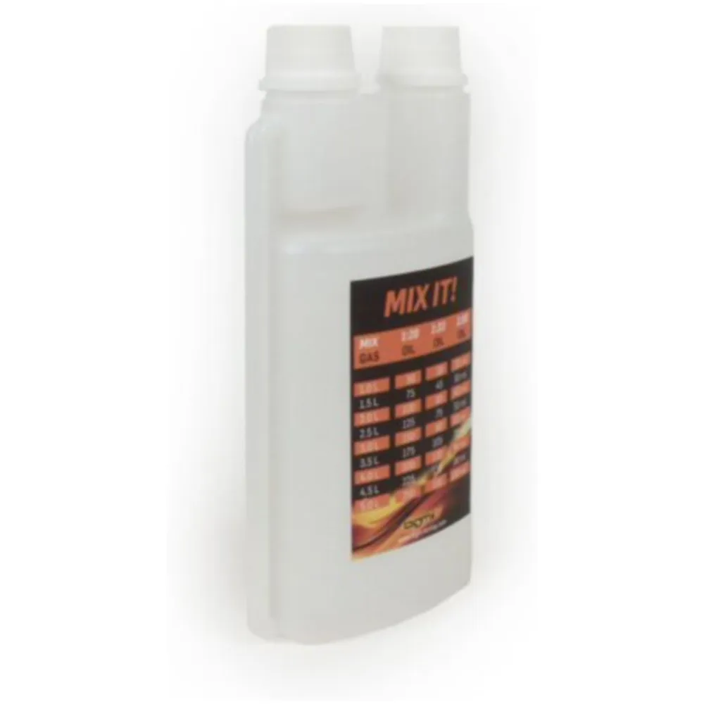 Ölmessbecher Dosierflasche BGM PRO 500ml mit Dosierkammer (2_3